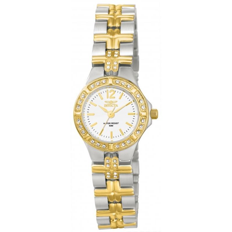 Invicta Mechanical Wildflower White Dial Women's Watch 0127