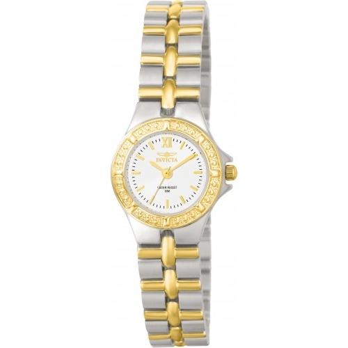 Invicta Quartz Wildflower White Dial Women's Watch 0136