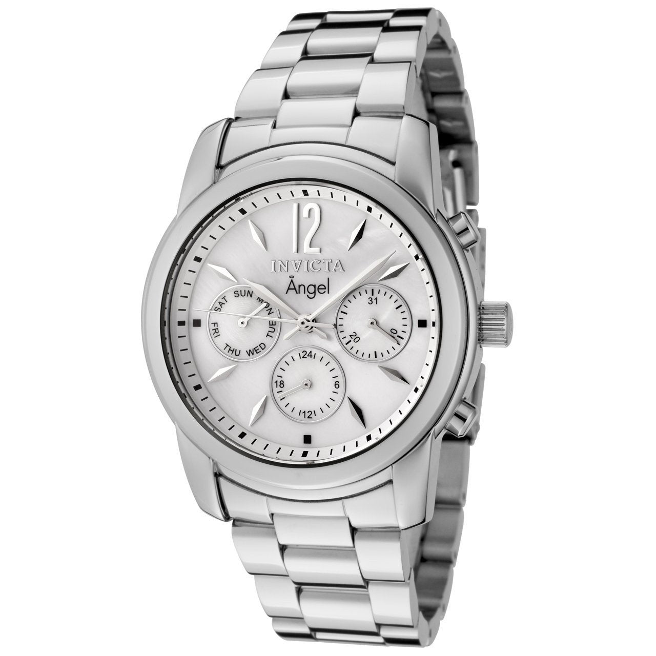 Invicta Quartz Angel Mother of Pearl Dial Women's Watch 0463
