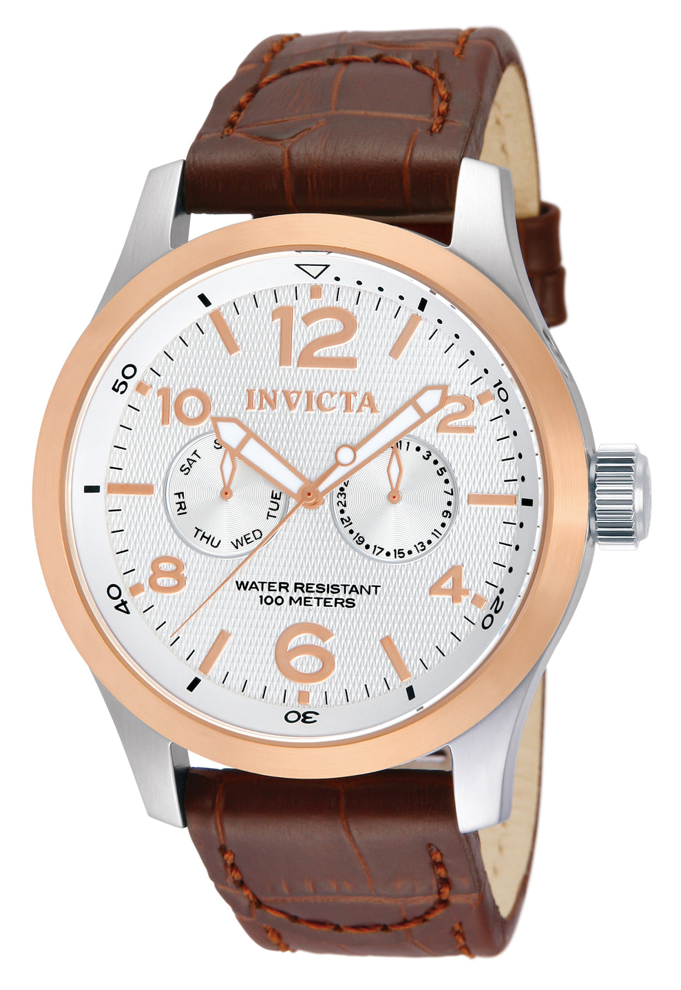 Invicta Quartz I-Force Silver Dial Men's Watch 13010