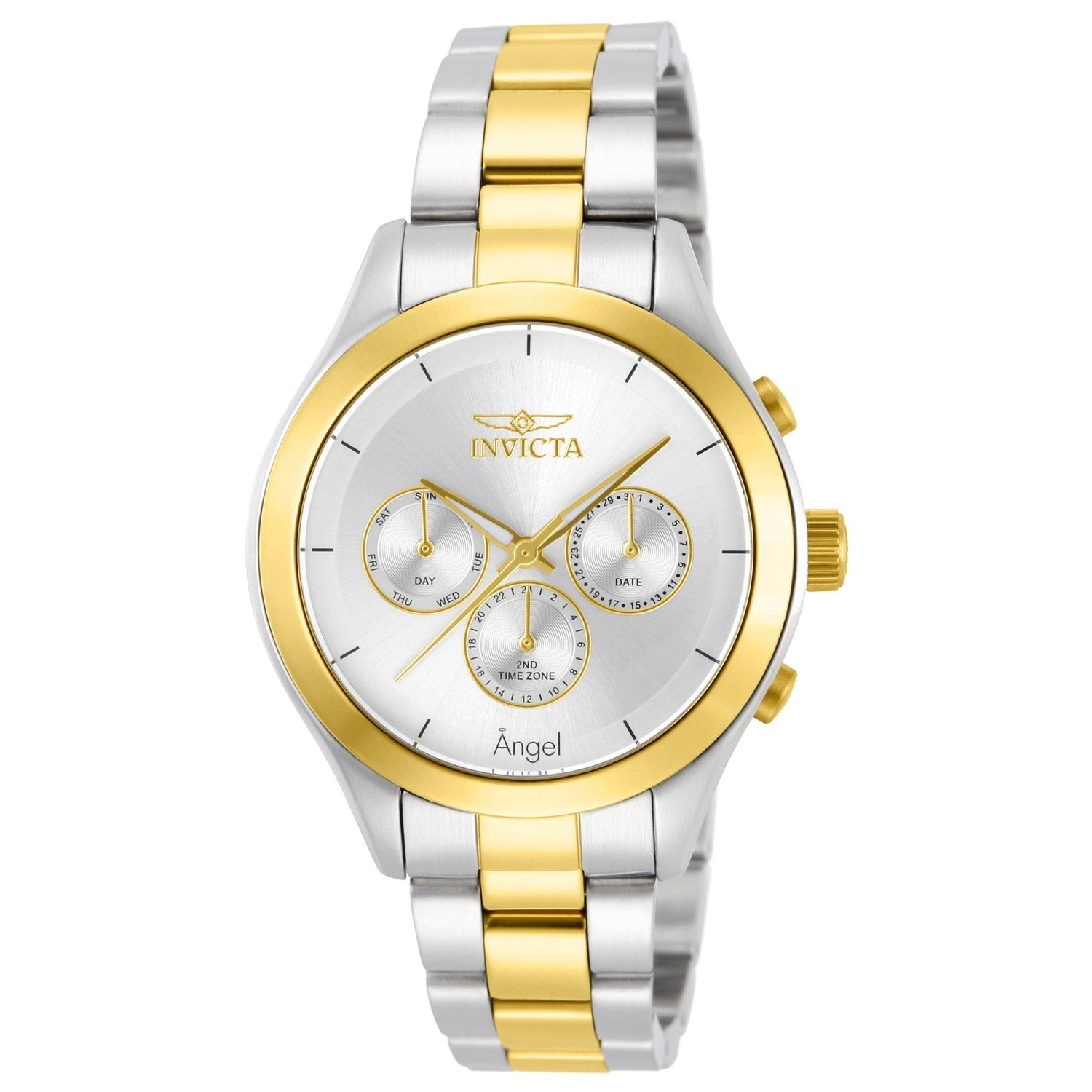 Invicta Quartz Angel Silver Dial Women's Watch 13725
