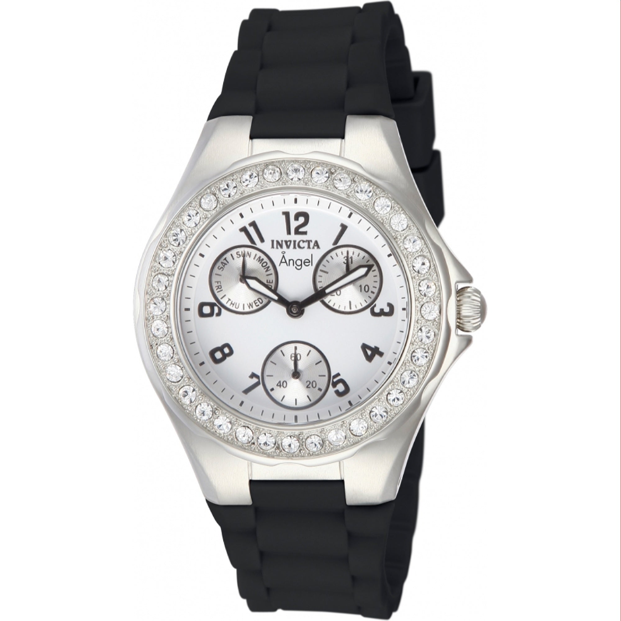 Invicta Quartz Angel White Dial Women's Watch 1647