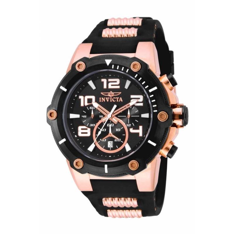 Invicta Quartz Speedway Black Dial Men's Watch 17201