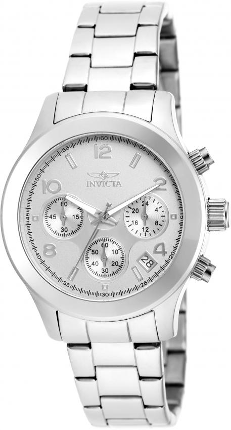 Invicta Quartz Angel Silver Dial Women's Watch 19216