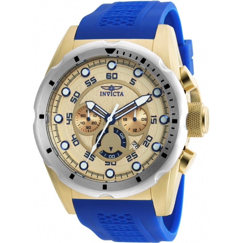 Invicta Quartz Speedway Gold Dial Men's Watch 20307