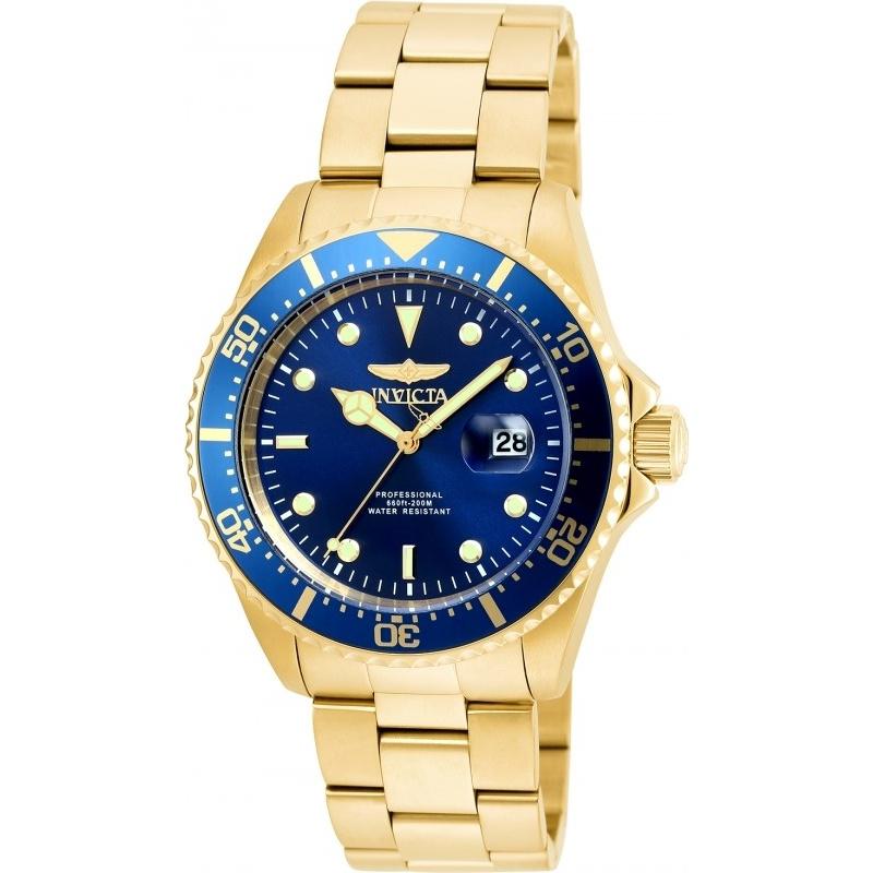 Invicta Quartz Pro Diver Blue Dial Men's Watch 22063