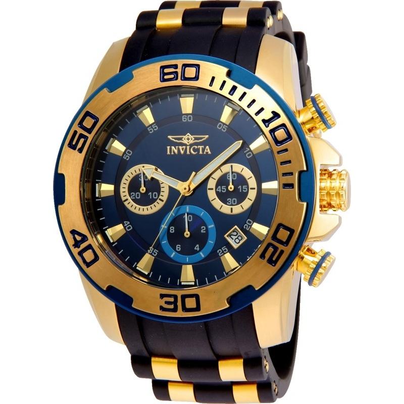 Invicta Quartz Pro Diver Blue Dial Men's Watch 22341
