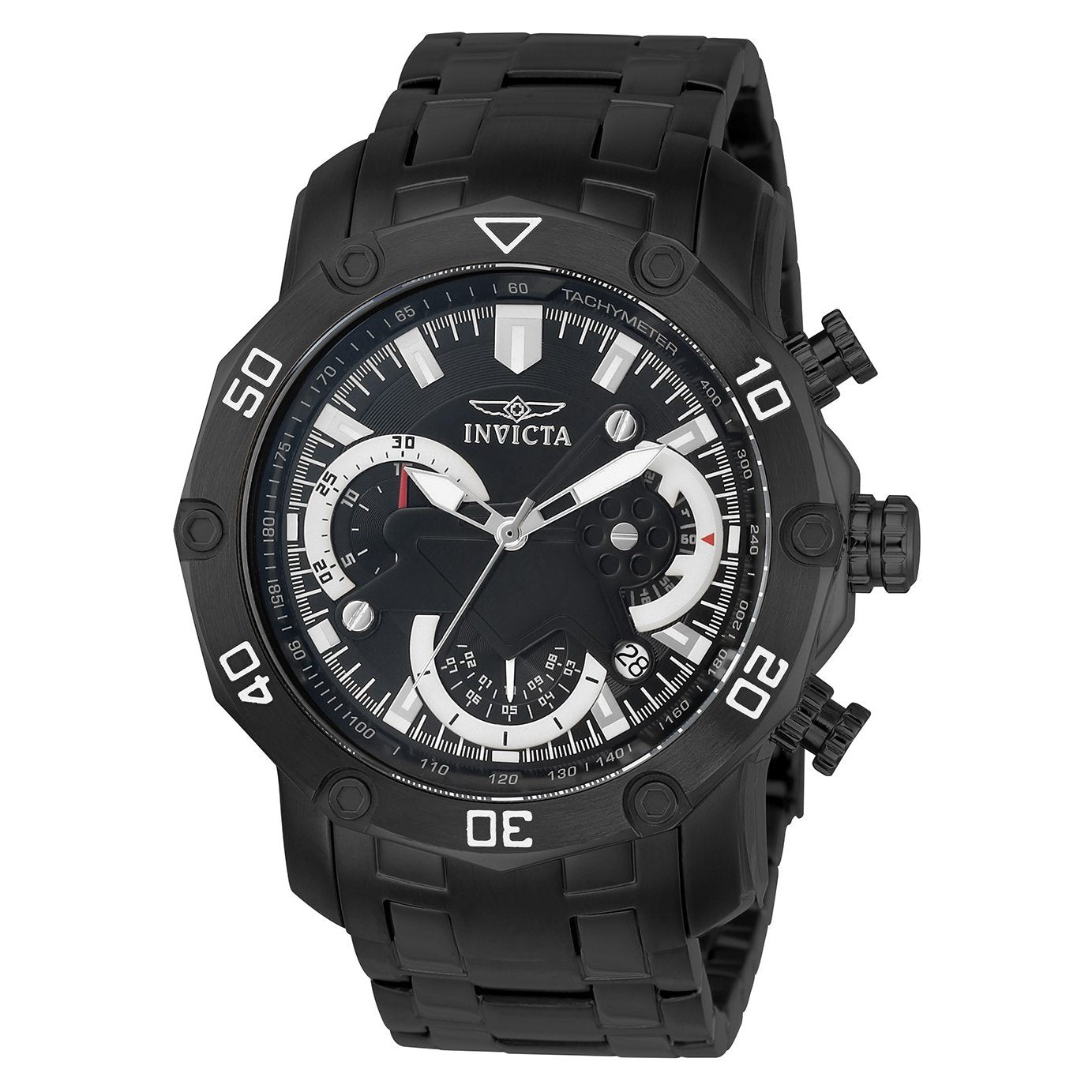 Invicta Quartz Pro Diver Black Dial Men's Watch 22763
