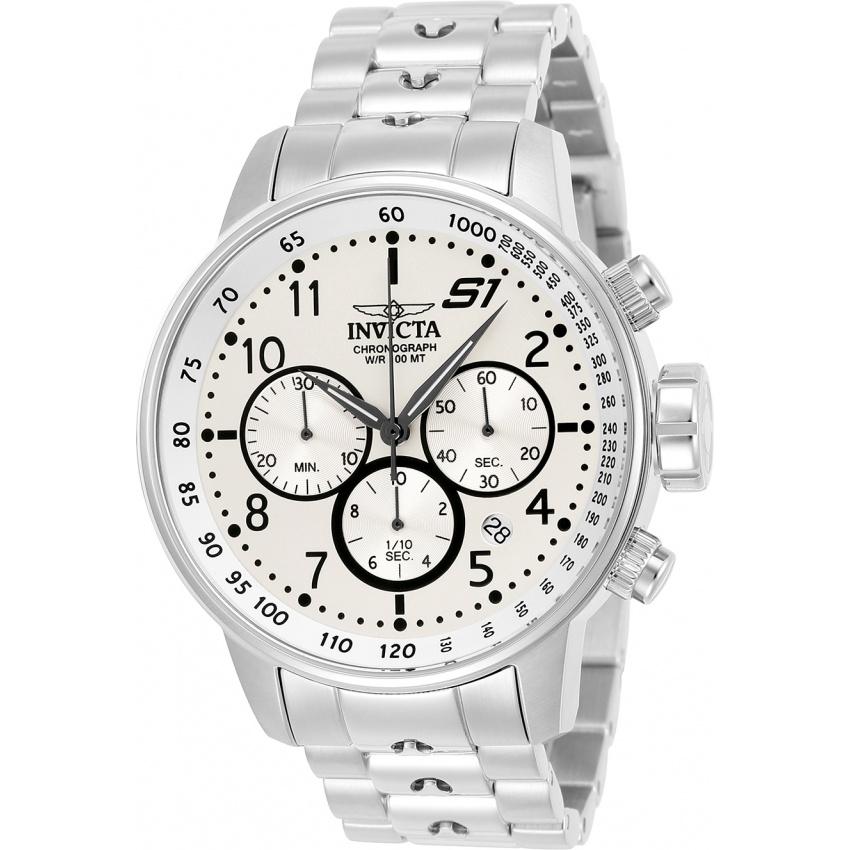 Invicta Quartz S1 Rally Silver Dial Men's Watch 23078