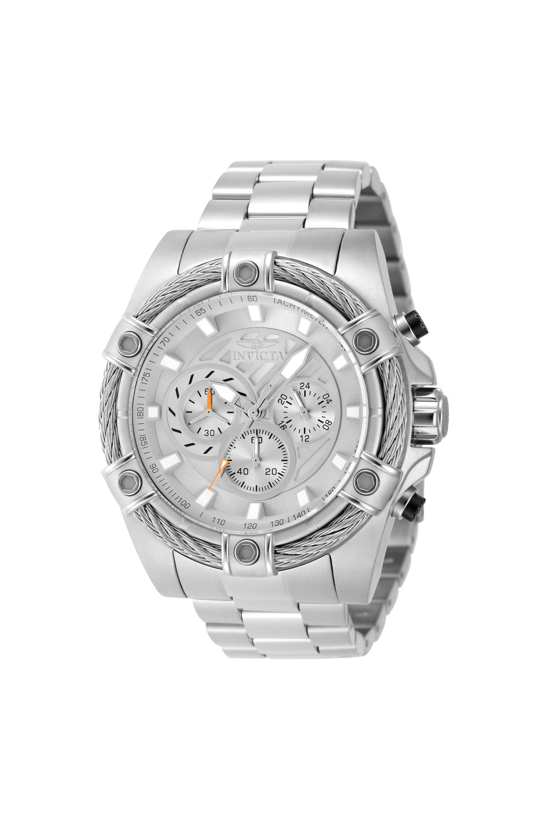 Invicta Quartz Bolt Silver Dial Men's Watch 48864