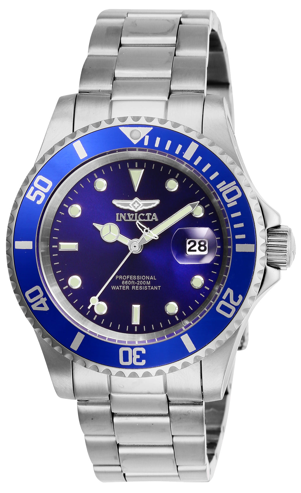 Invicta Quartz Pro Diver Blue Dial Men's Watch 26971