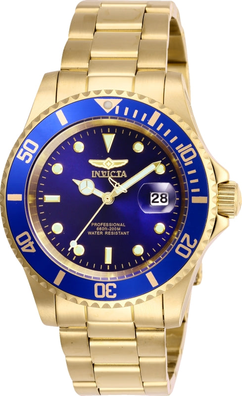 Invicta Quartz Pro Diver Blue Dial Men's Watch 26974
