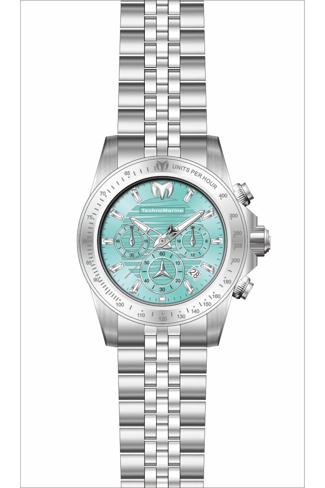 TechnoMarine Quartz Manta Light Blue Dial Men's Watch TM-225011