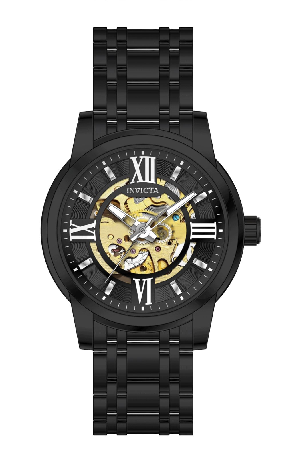 Invicta Automatic Objet D Art Black Dial Men's Watch 69507