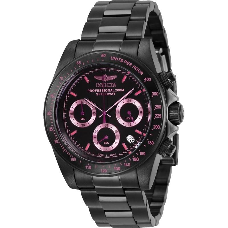 Invicta Quartz Speedway Black Dial Men's Watch 27773