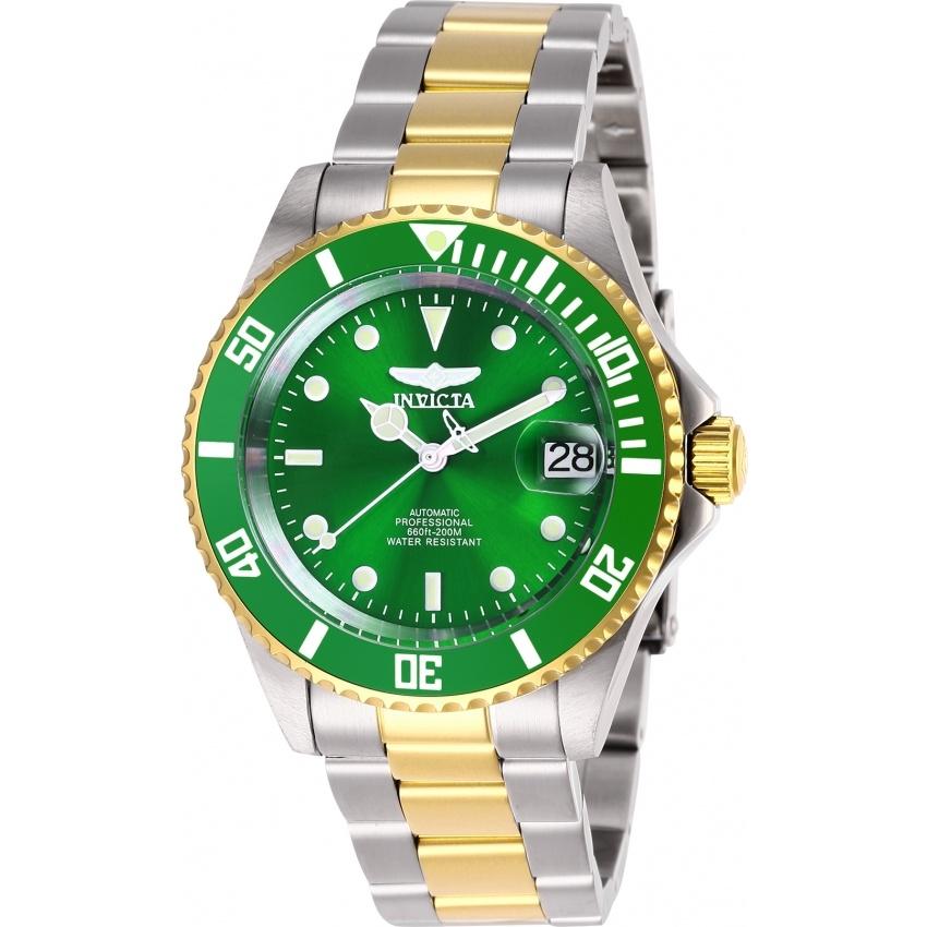 Invicta Automatic Pro Diver Green Dial Men's Watch 28661