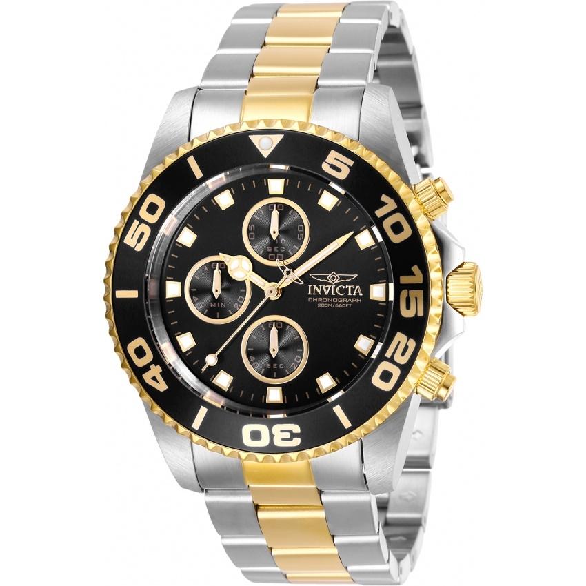 Invicta Quartz Pro Diver Black Dial Men's Watch 28691