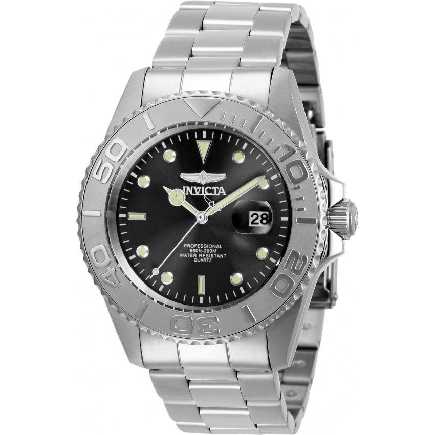 Invicta Quartz Pro Diver Black Dial Men's Watch 29944