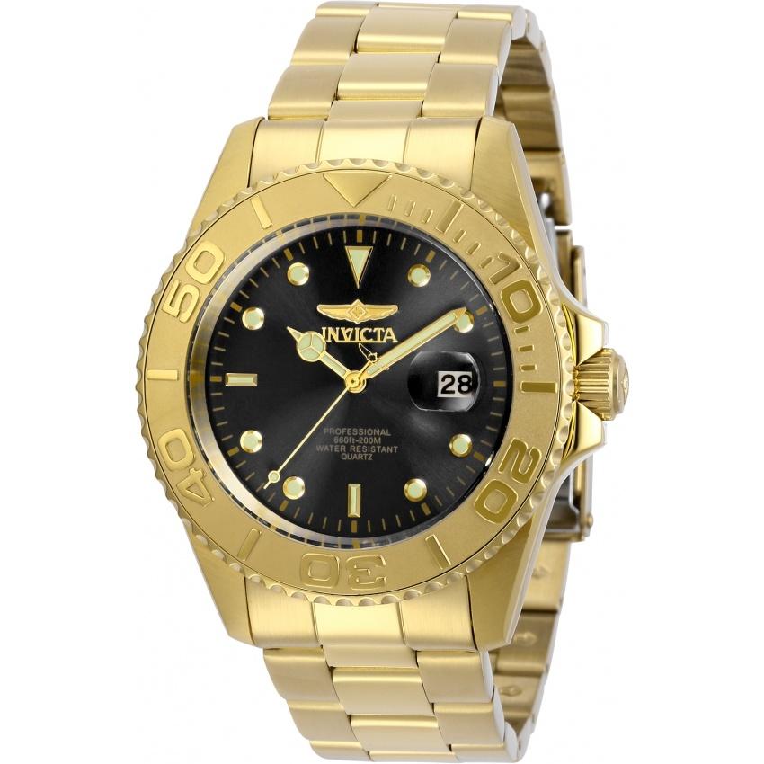 Invicta Quartz Pro Diver Black Dial Men's Watch 29946