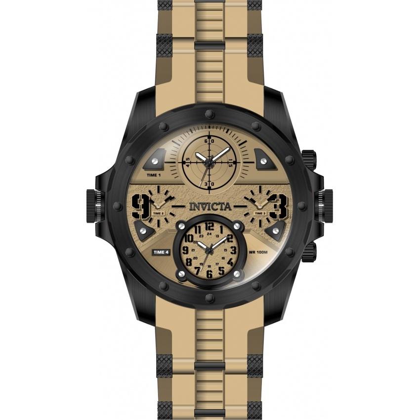 Invicta Quartz Coalition Forces Black Dial Men's Watch 31139