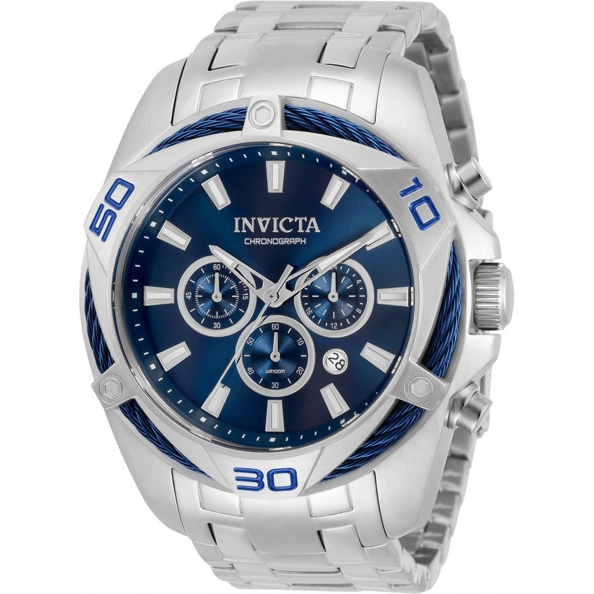 Invicta Quartz Bolt Blue Dial Men's Watch 32373
