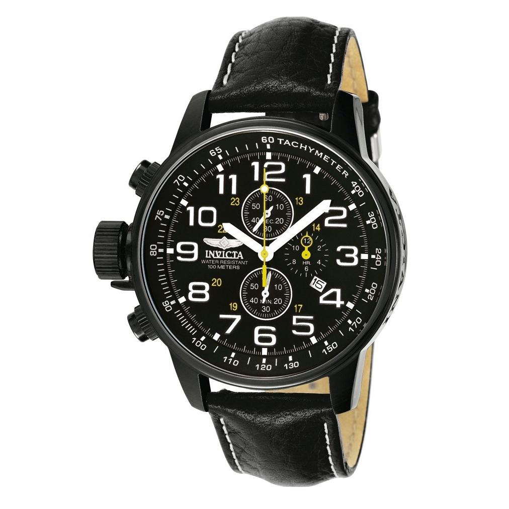 Invicta Quartz I-Force Black Dial Men's Watch 3332