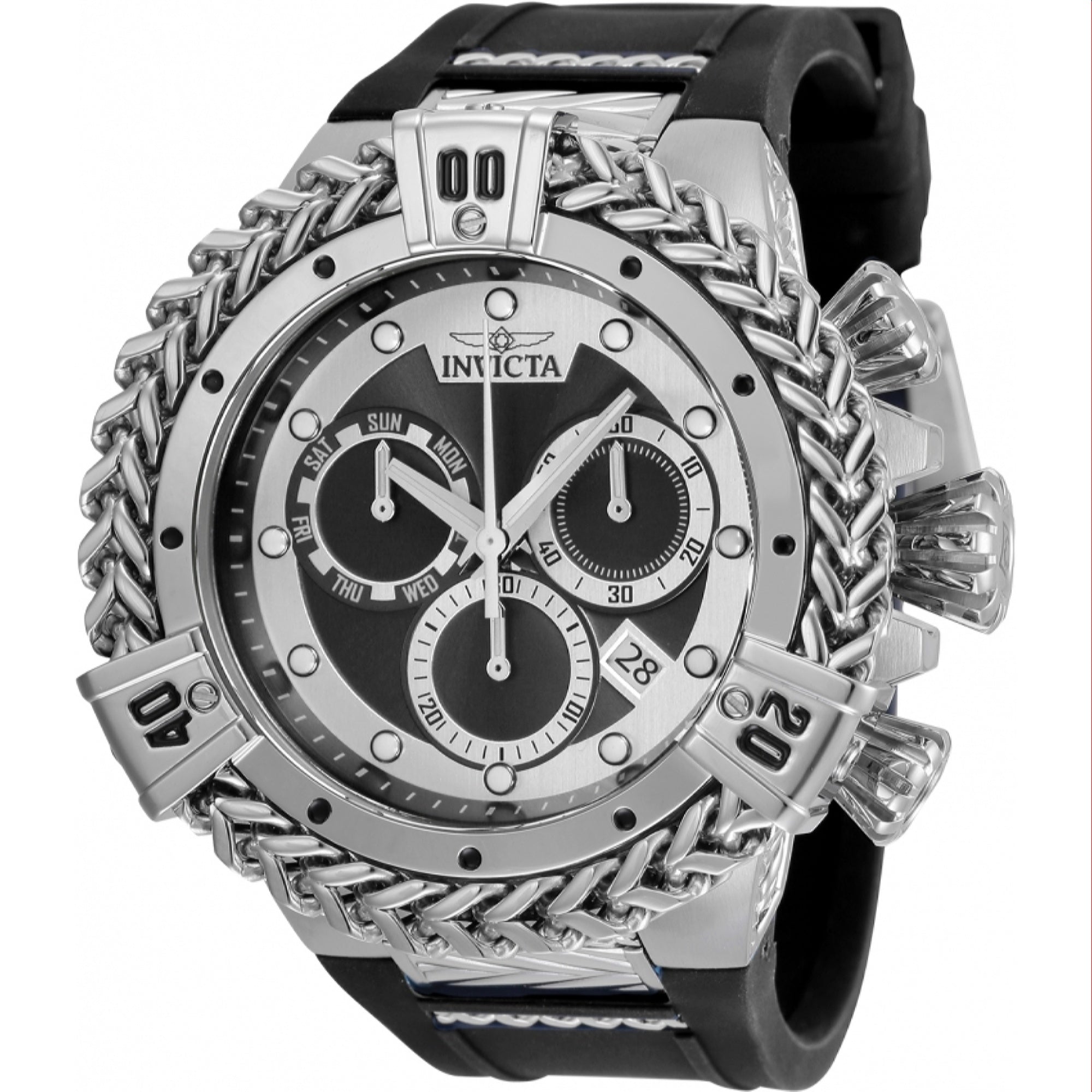 Invicta Quartz Bolt Herc Black Dial Men's Watch 35577