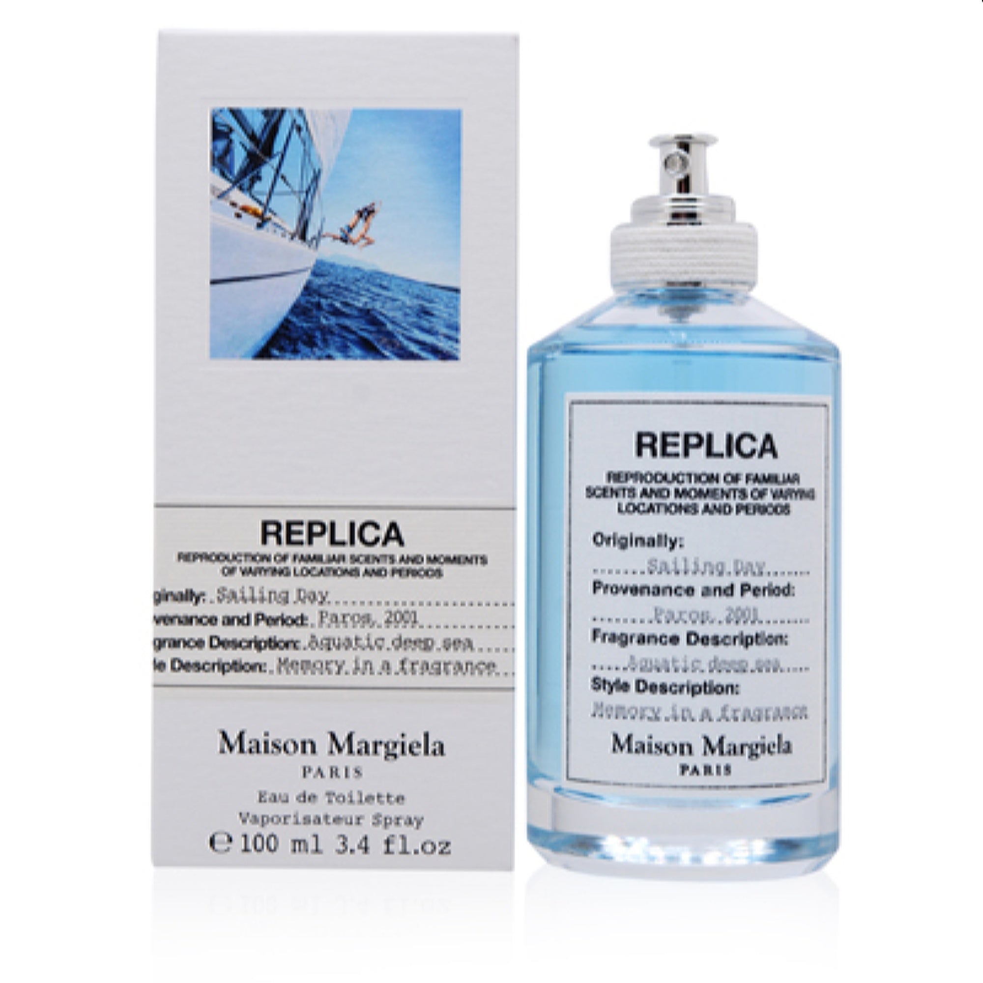 Maison Margiela Replica Sailing Day Maison Margiela Edt Spray 3.4 Oz (100 Ml) 3614271956729
