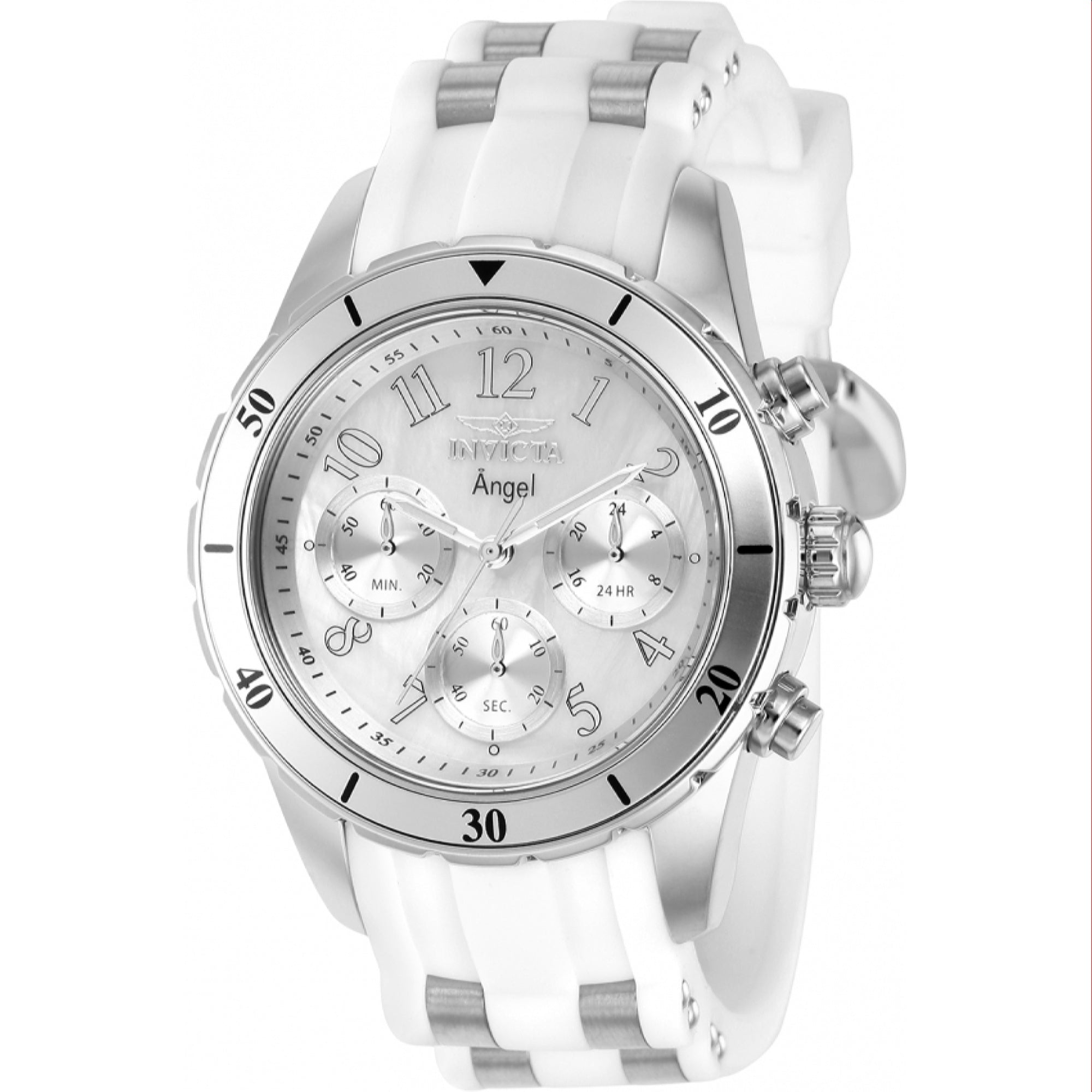 Invicta Quartz Angel White Dial Women's Watch 37347