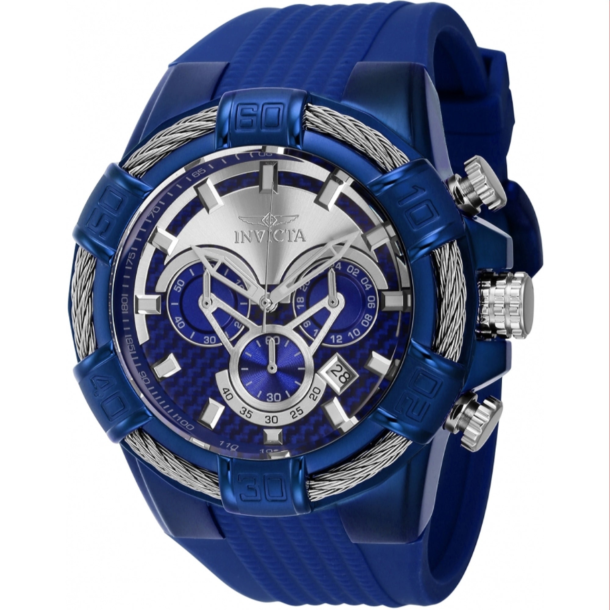 Invicta Quartz Bolt Blue Dial Men's Watch 40670