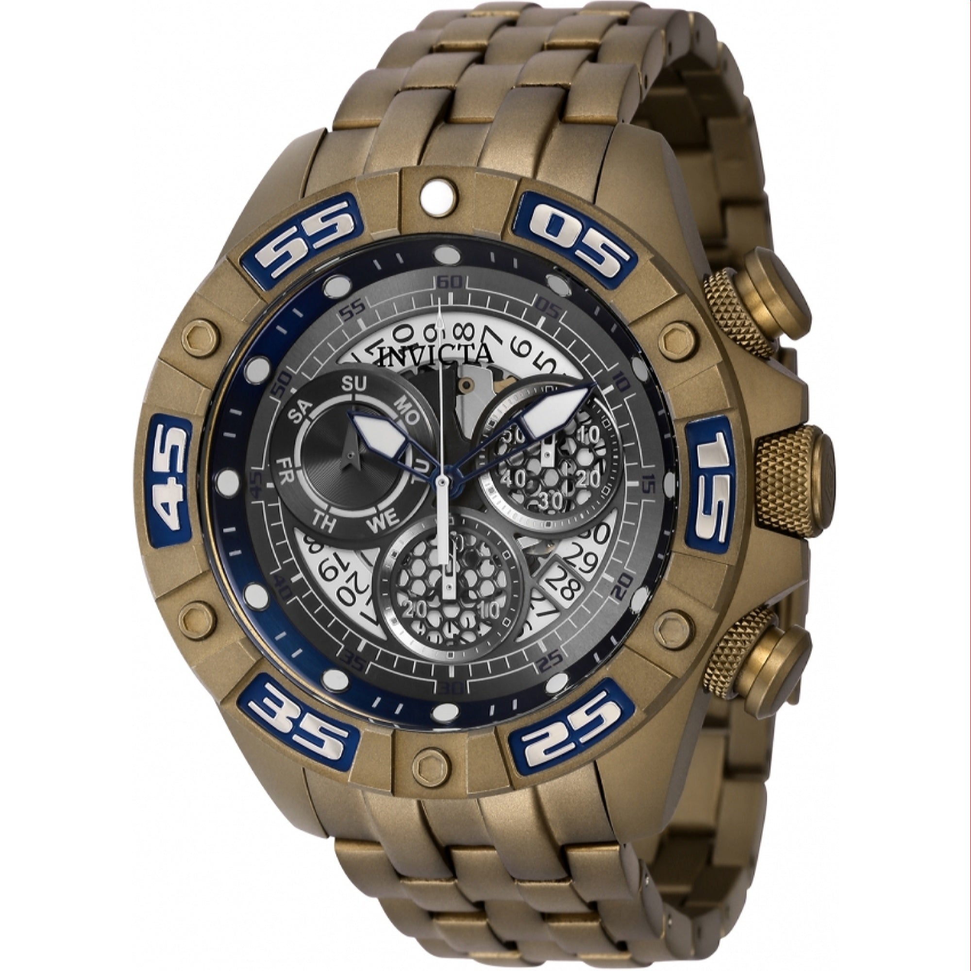 Invicta Quartz Coalition Forces Grey Dial Men's Watch 41670