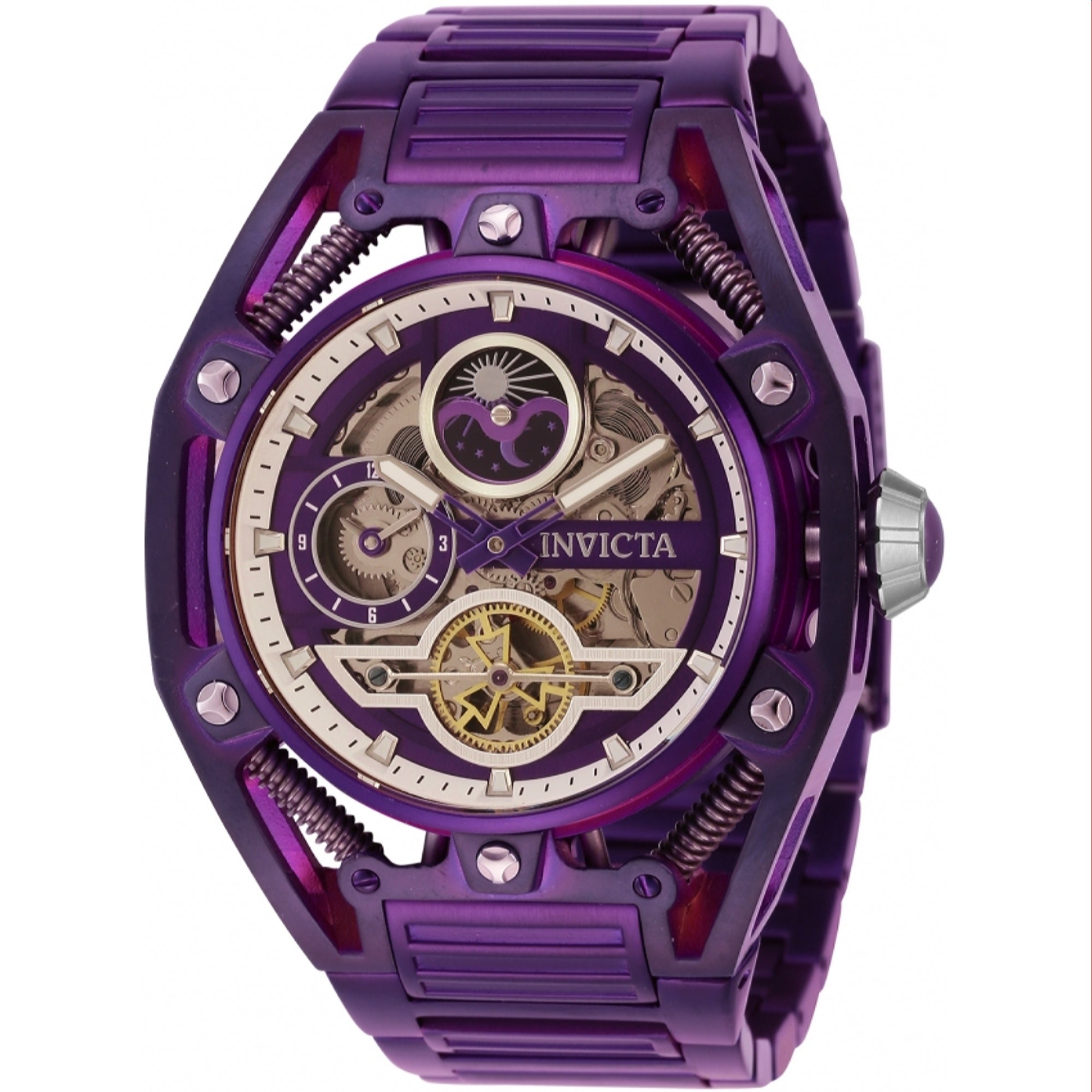 Invicta Automatic S1 Rally Automatic Purple Dial Men's Watch 42134