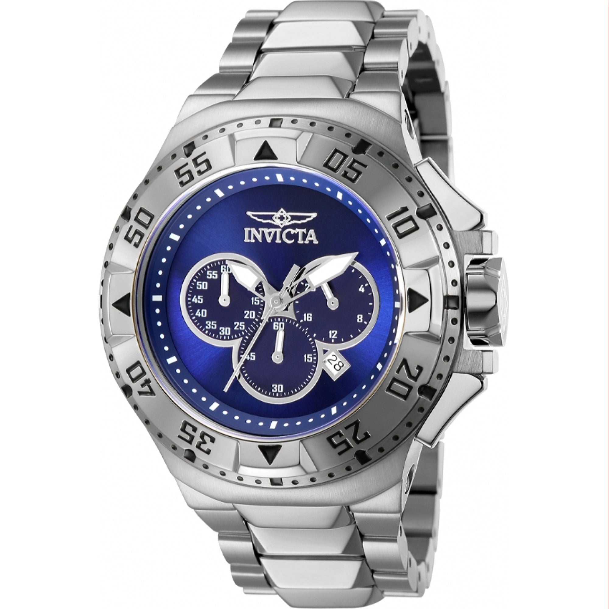 Invicta Quartz Excursion Blue Dial Men's Watch 43645