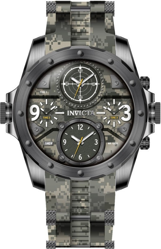 Invicta Quartz Coalition Forces Camouflage Dial Men's Watch 43768