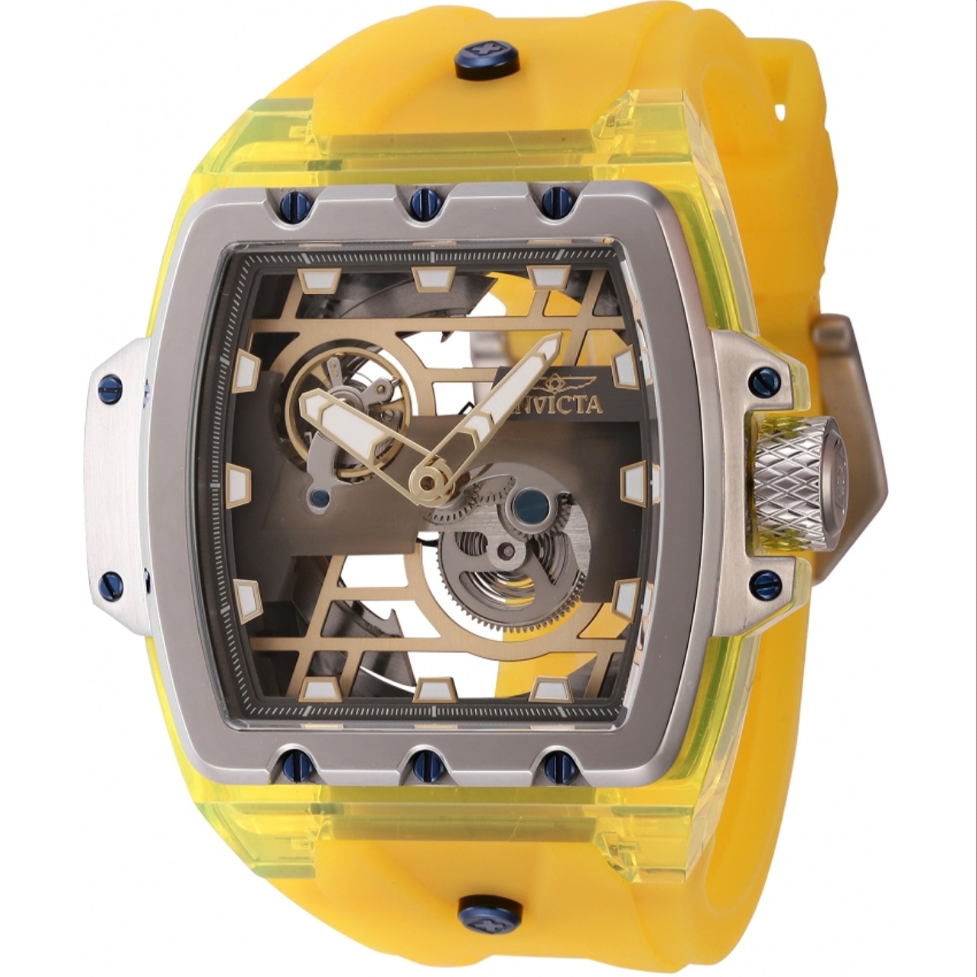 Invicta Automatic Anatomic Automatic Gun Metal Dial Men's Watch 44265