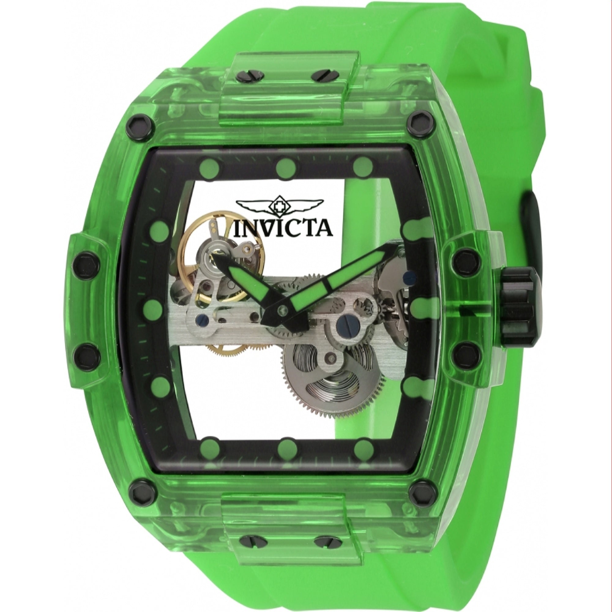 Invicta Mechanical S1 Rally Diablo Mechanical Silver Dial Men's Watch 44365
