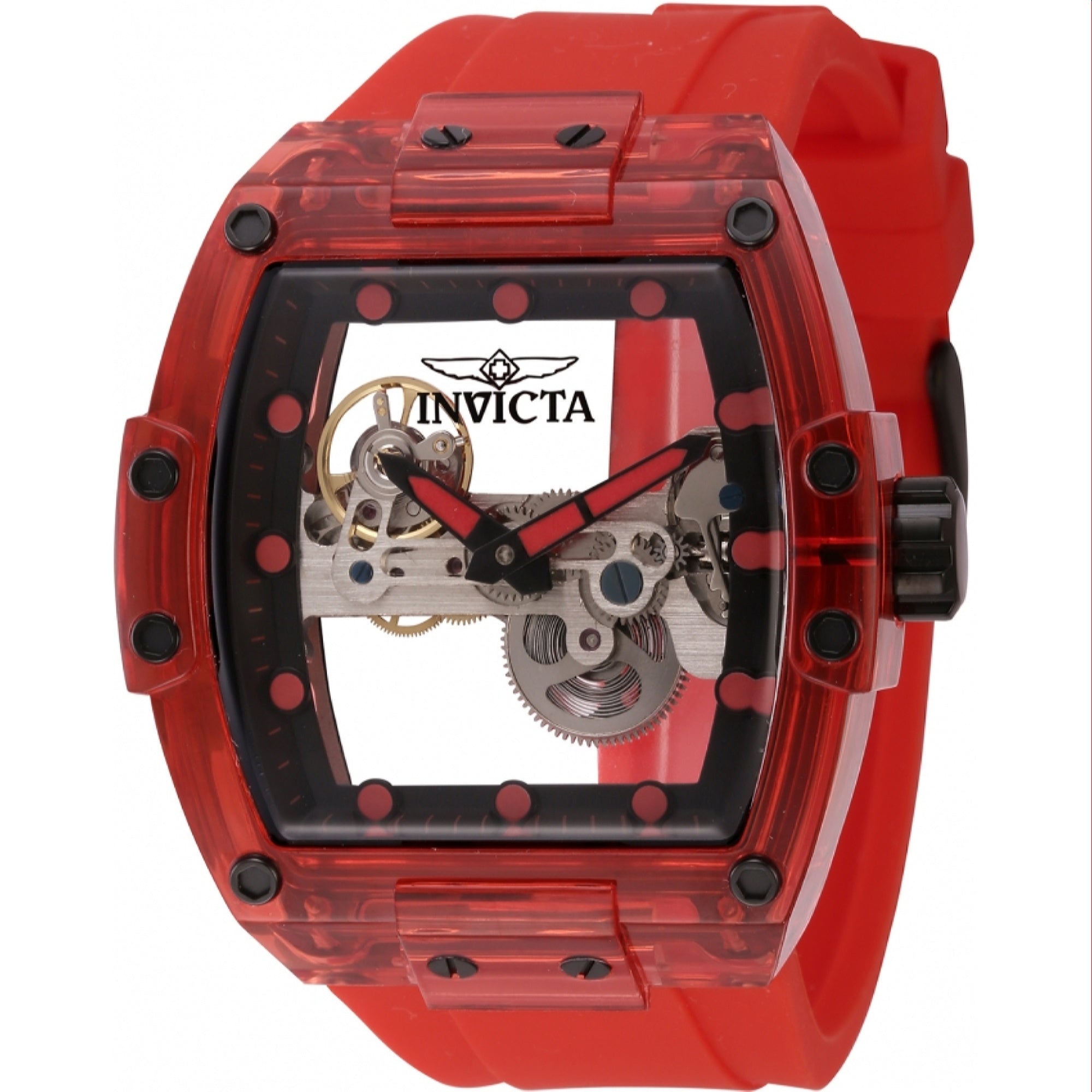 Invicta Mechanical S1 Rally Diablo Mechanical Silver Dial Men's Watch 44366