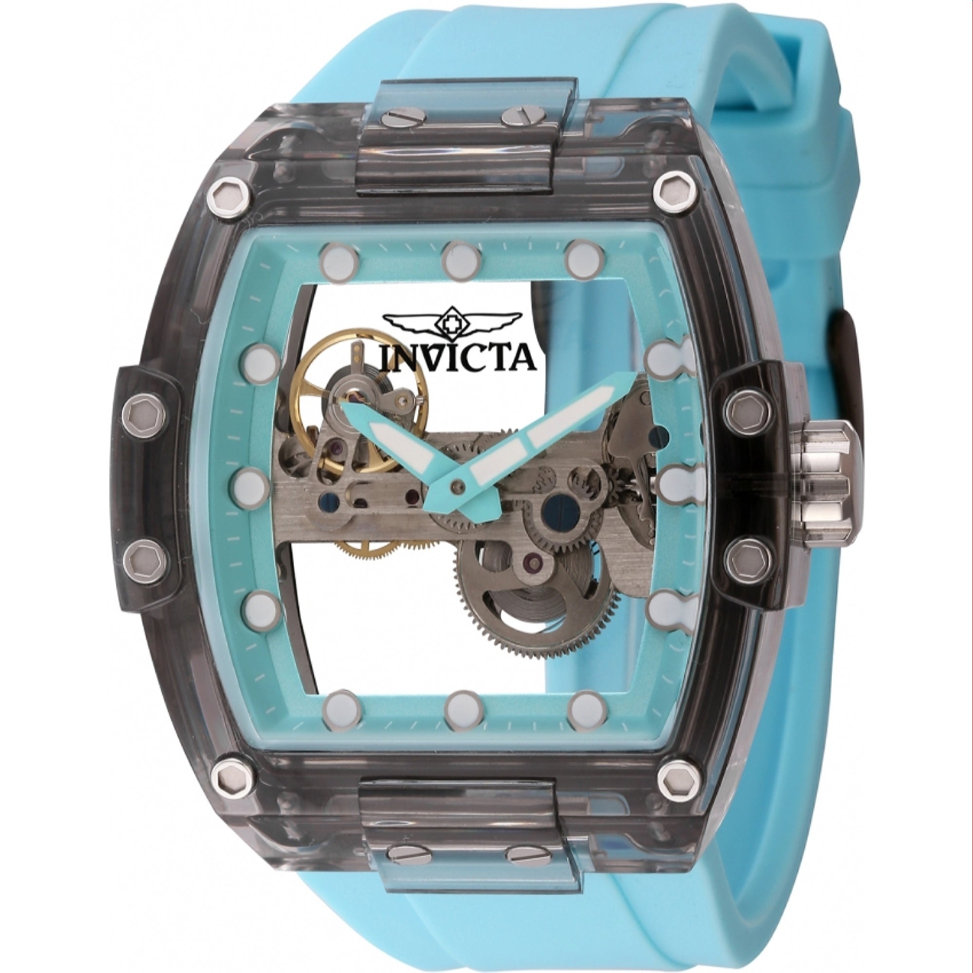 Invicta Mechanical S1 Rally Diablo Mechanical Silver Dial Men's Watch 44369