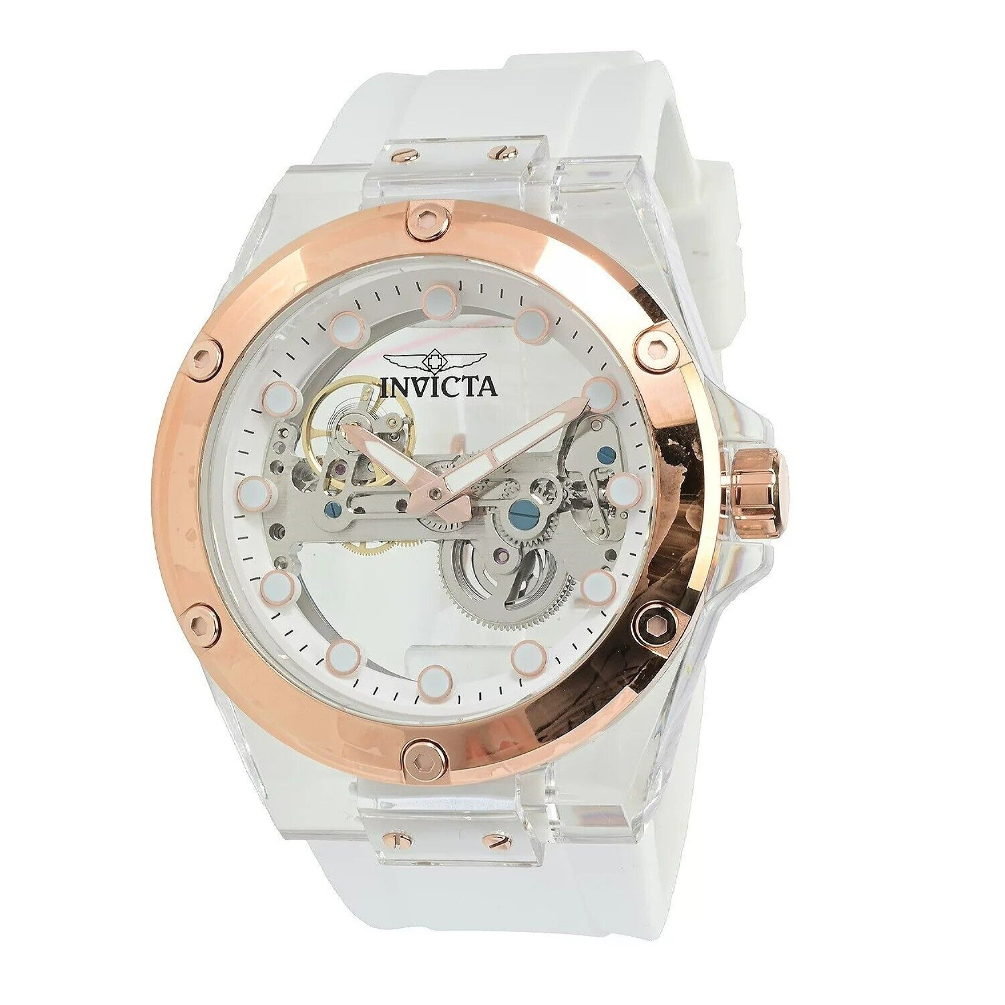 Invicta Mechanical Speedway Mechanical Silver Dial Men's Watch 44393
