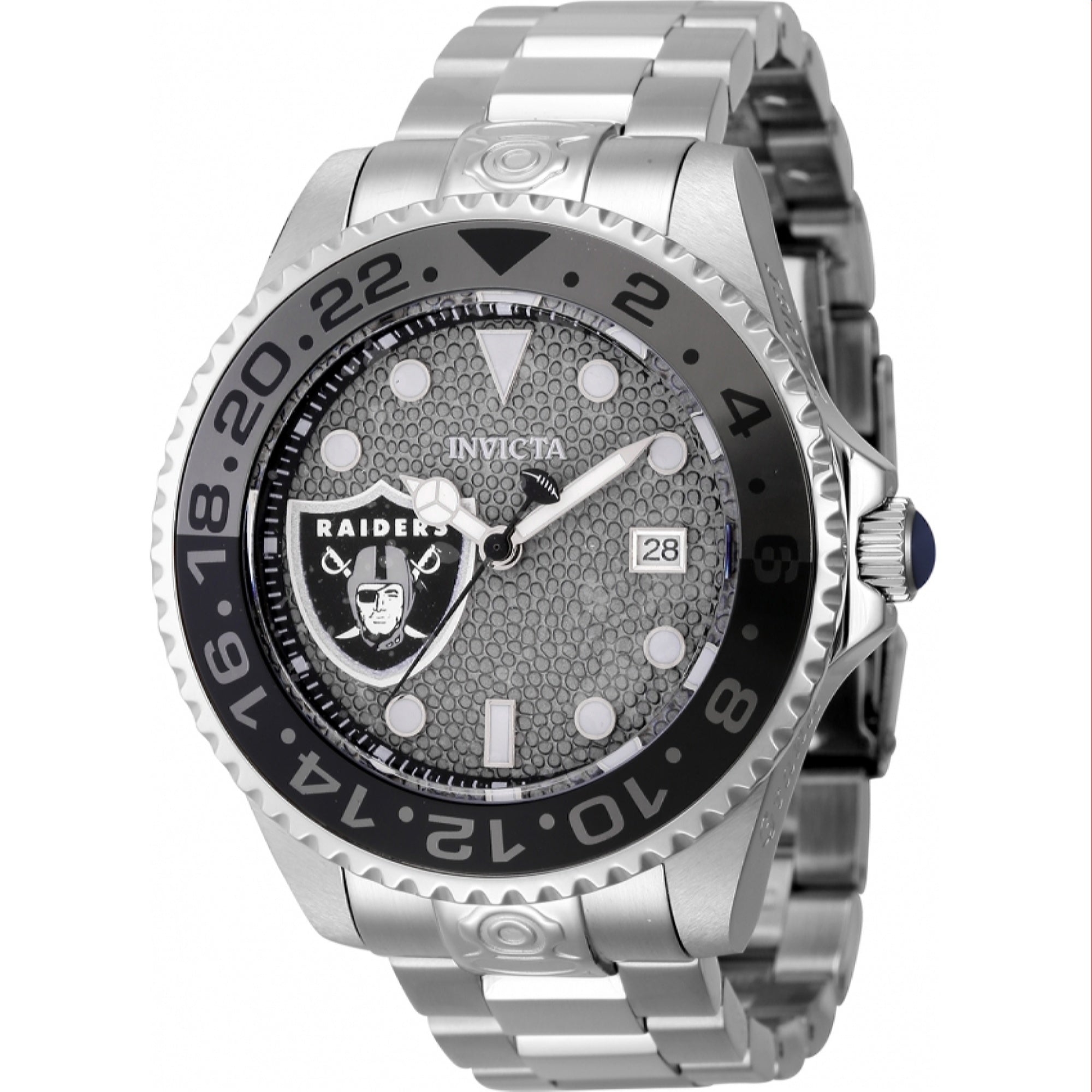 Invicta Automatic NFL Raiders Automatic Black Dial Men's Watch 45025