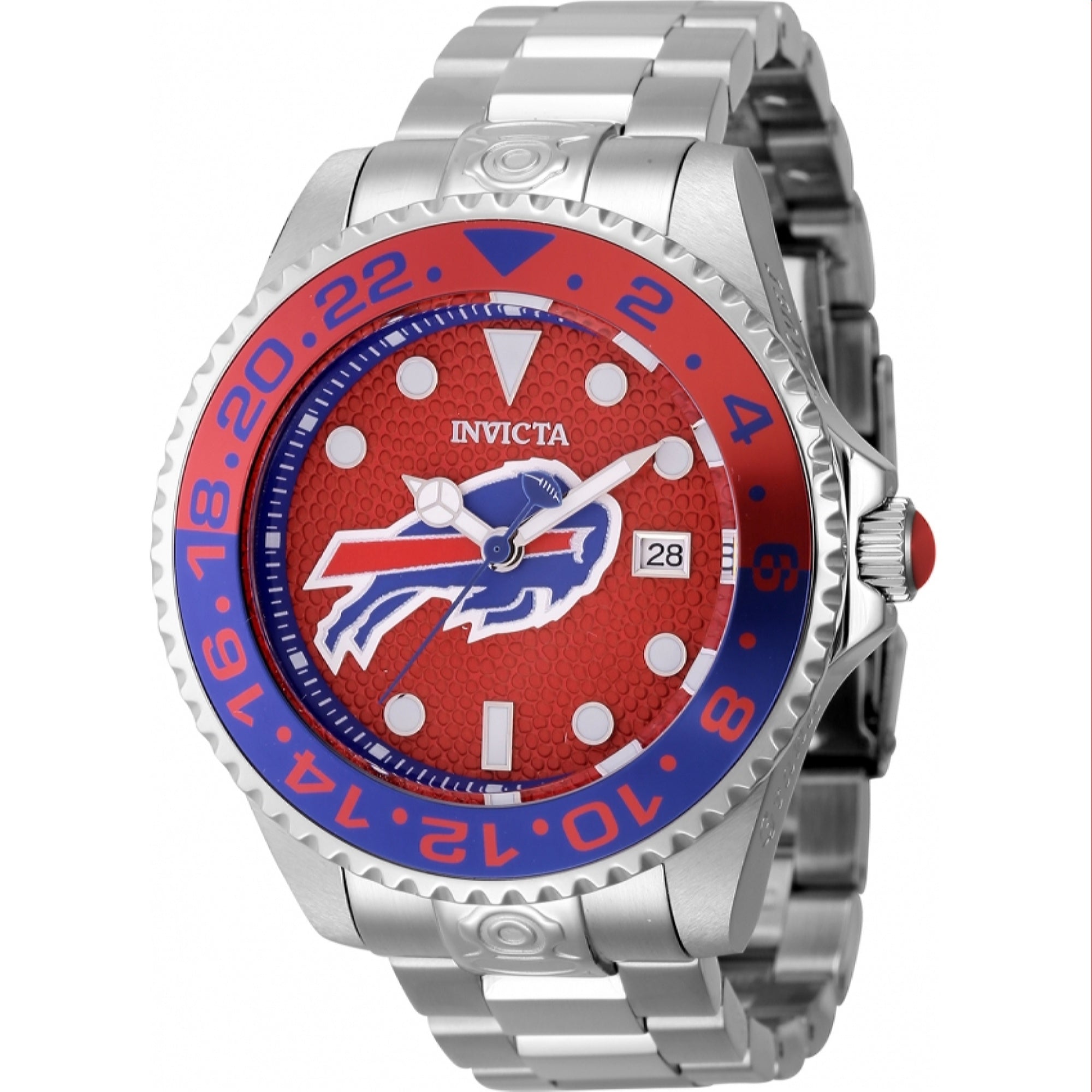 Invicta Automatic NFL Bills Automatic Red Dial Men's Watch 45033