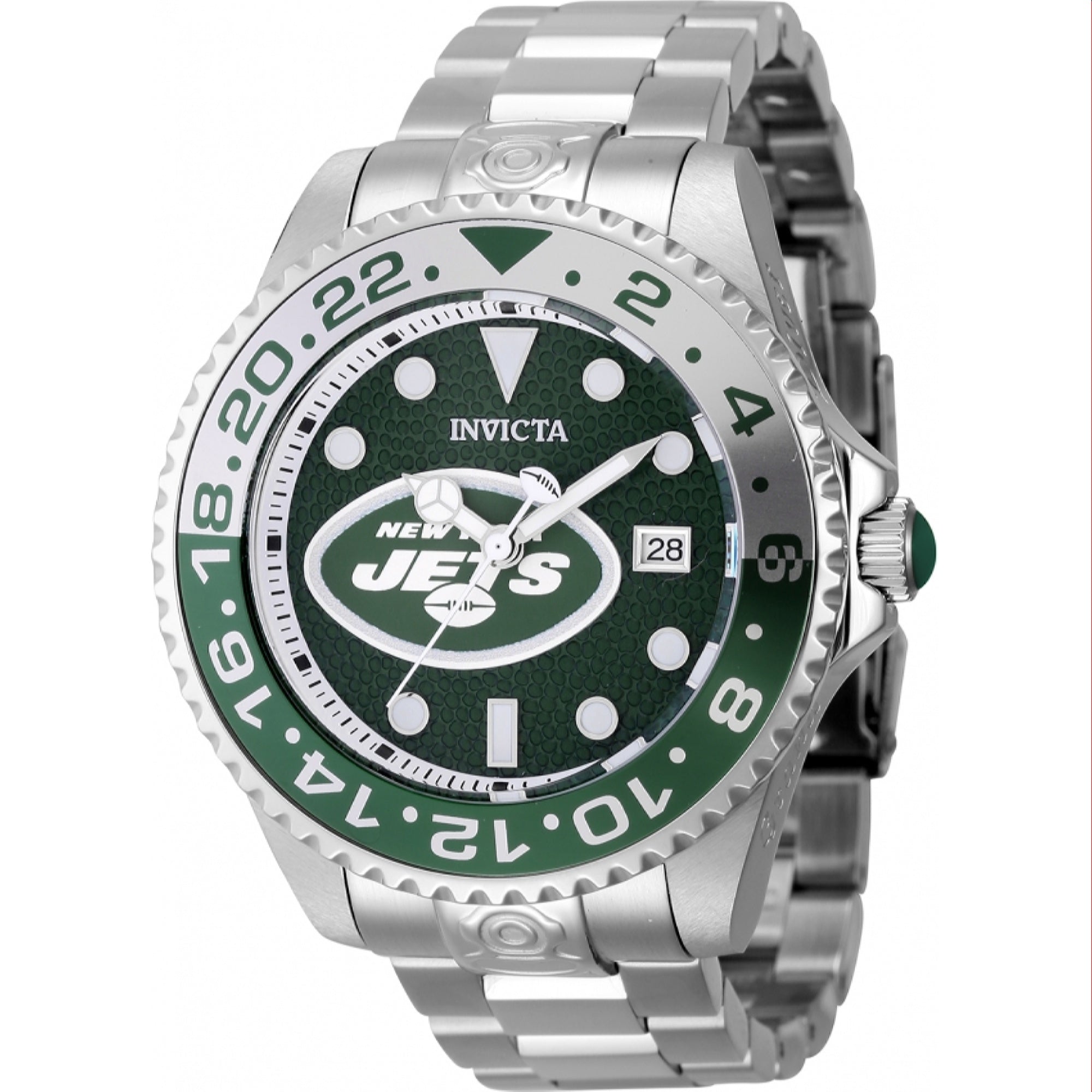 Invicta Automatic NFL Jets Automatic Green Dial Men's Watch 45035