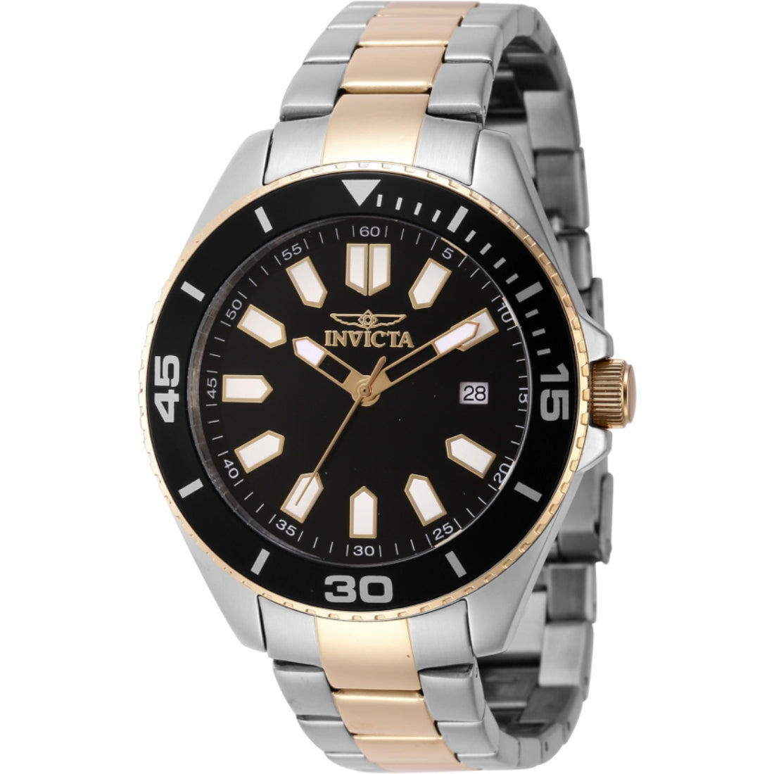 Invicta Quartz Pro Diver Black Dial Men's Watch 46319