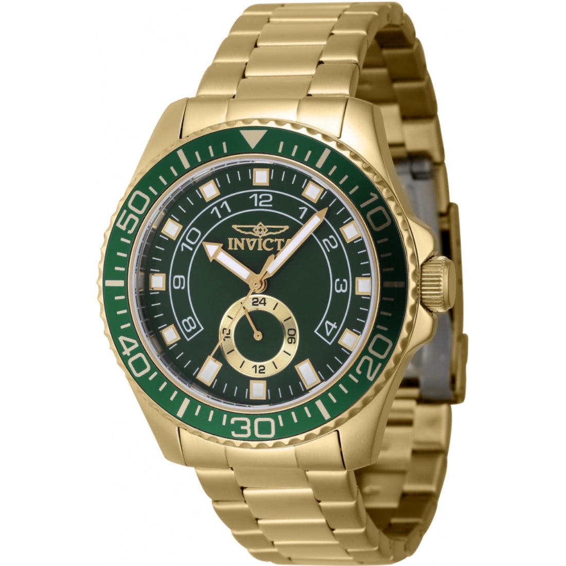 Invicta Quartz Pro Diver Green Dial Men's Watch 47132