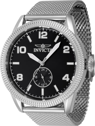 Invicta Quartz Vintage Black Dial Men's Watch 47134