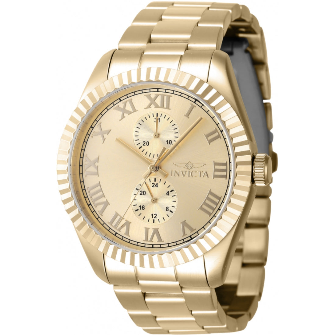 Invicta Quartz Specialty Gold Dial Men's Watch 47431