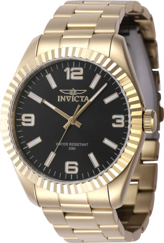 Invicta Quartz Specialty Black Dial Men's Watch 47458