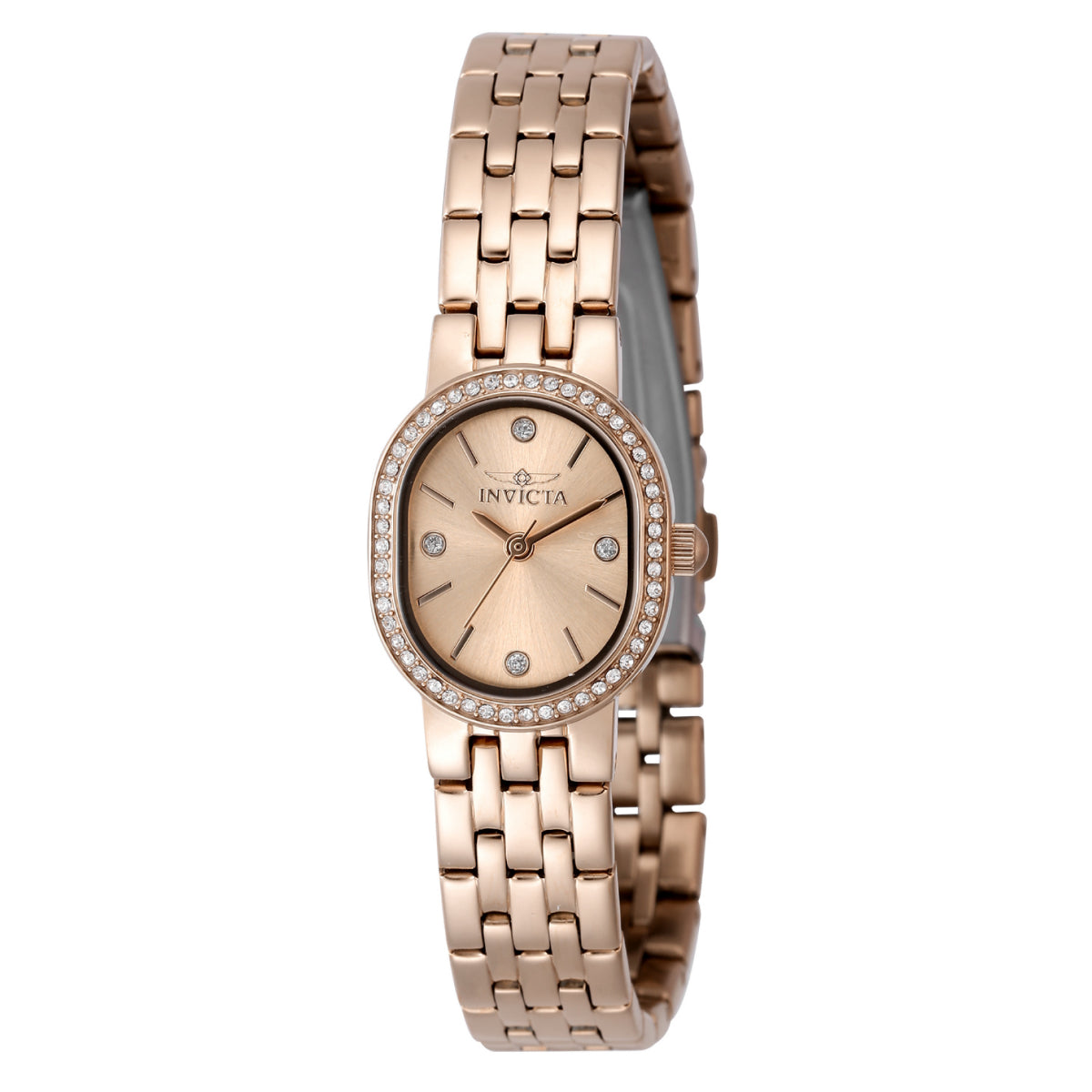 Invicta Quartz Angel Rose Gold Dial Women's Watch 48137
