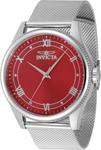 Invicta Quartz Celestial Red Dial Men's Watch 48484