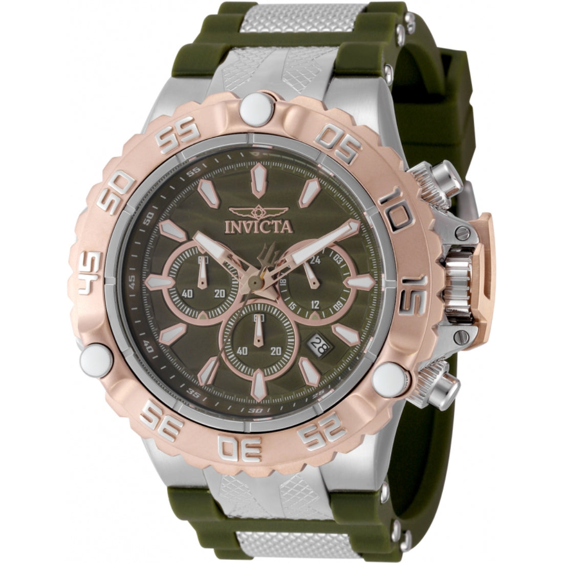 Invicta Quartz Subaqua Rose Gold Dial Men's Watch 48555